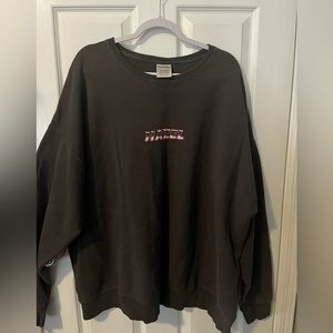 Hazel Boutique flame oversized sweatshirt. Worn once. Great condition.